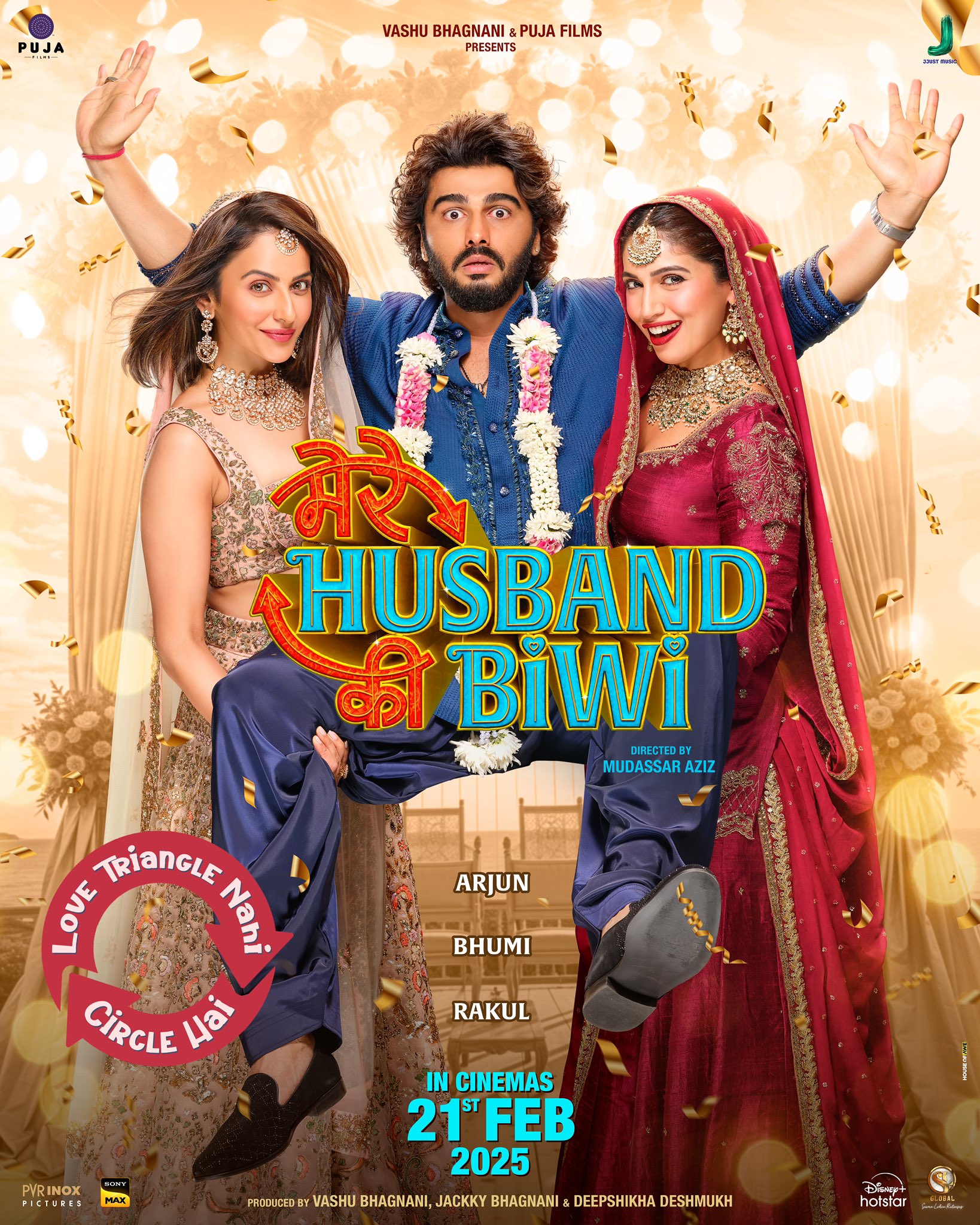 Download Mere Husband Ki Biwi (2025) HDTS Hindi ORG Full Movie 1080p | 720p | 480p [450MB] download